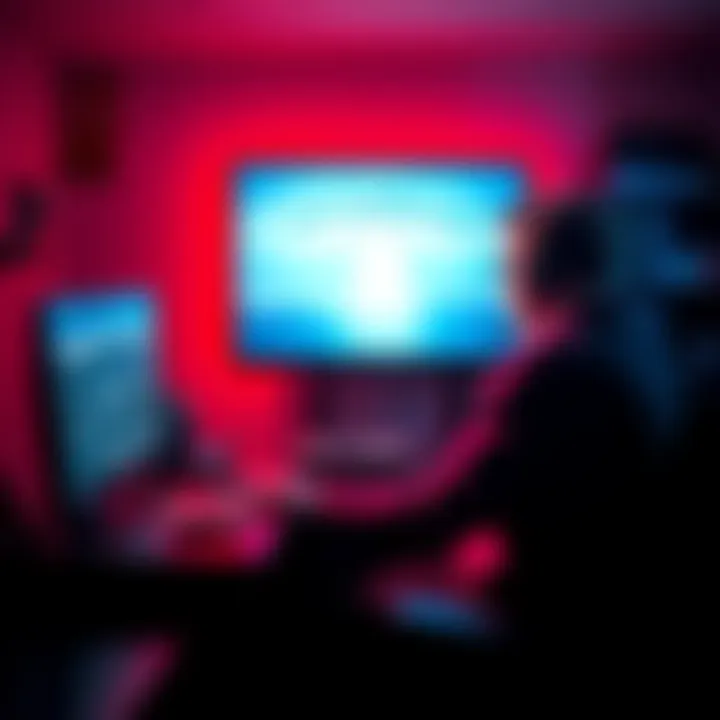 Gary McKinnon Hacking NASA Gary McKinnon sitting at a computer screen displaying a UFO image while in a dark room