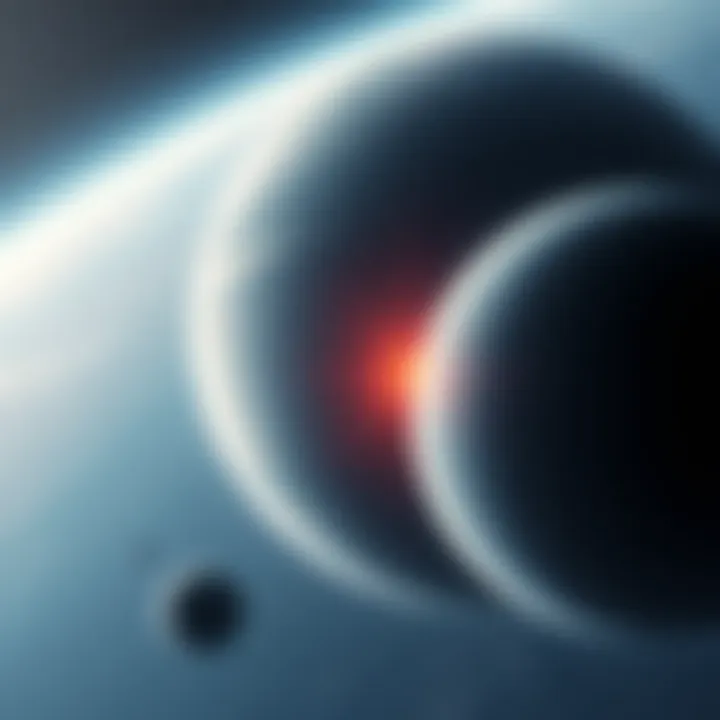 Gas Planet Near Alpha Centauri A Artist's impression of a massive gas planet in the habitable zone of Alpha Centauri A, with potential moons that could support life.