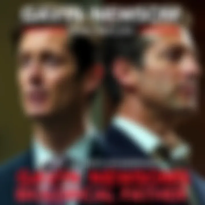 Gavin Newsom and Alex Wallau side by side showcasing their similar appearances and mannerisms