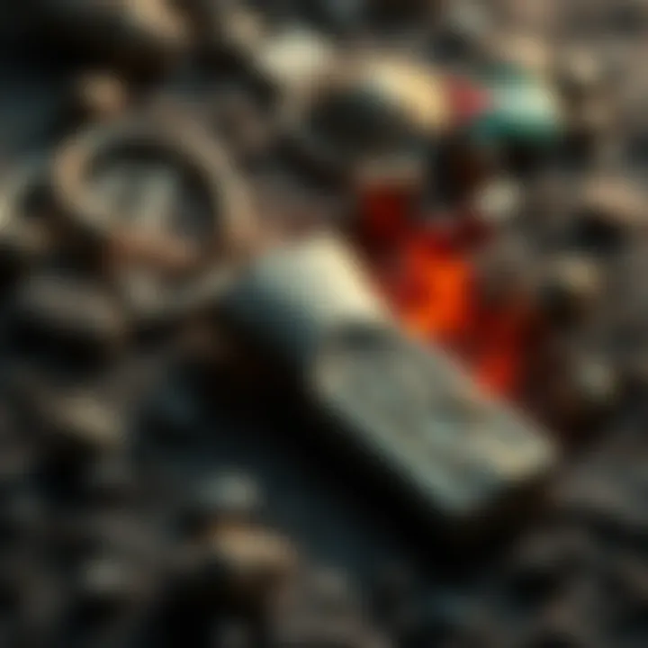 An intriguing artifact discovered in Gaza, sparking local interest.