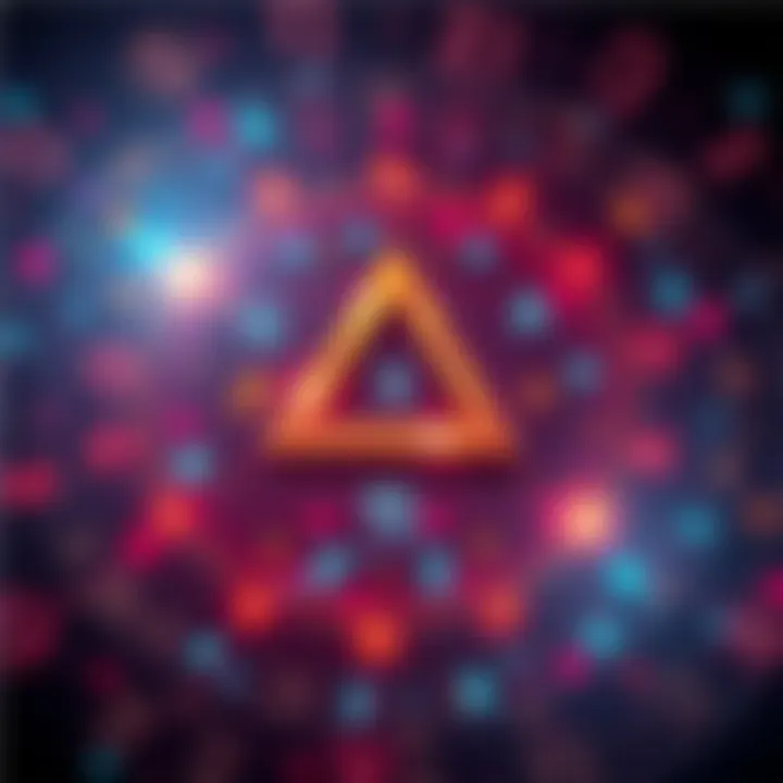 A visual representation of gematria, showing letters and corresponding numbers linked together, with a background of ancient scripts and symbols.