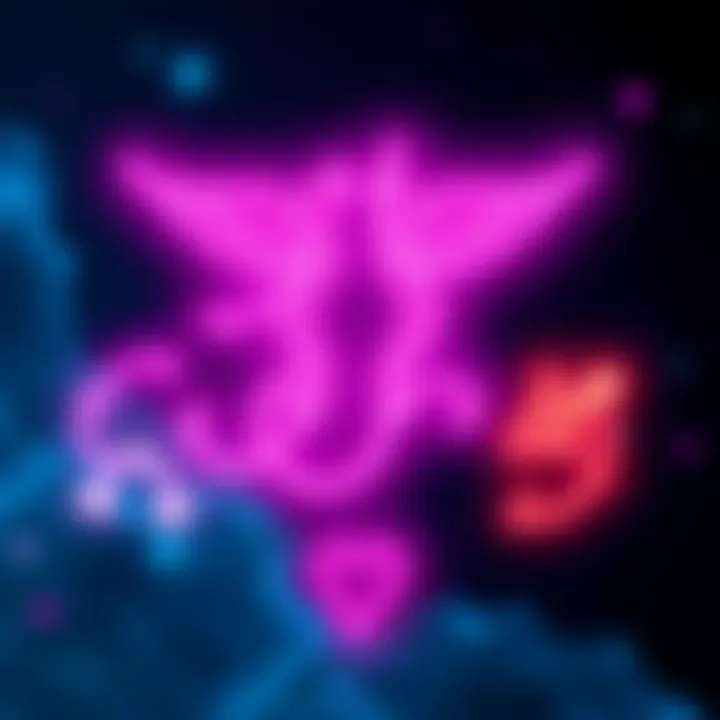 Gemini symbol connected with Libra and Pisces symbols, representing their astrological compatibility.
