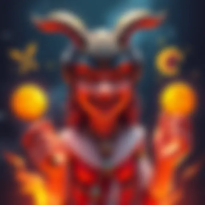 A Gemini character humorously roasting different zodiac signs, with icons representing each sign around them, showcasing a fun and playful atmosphere.