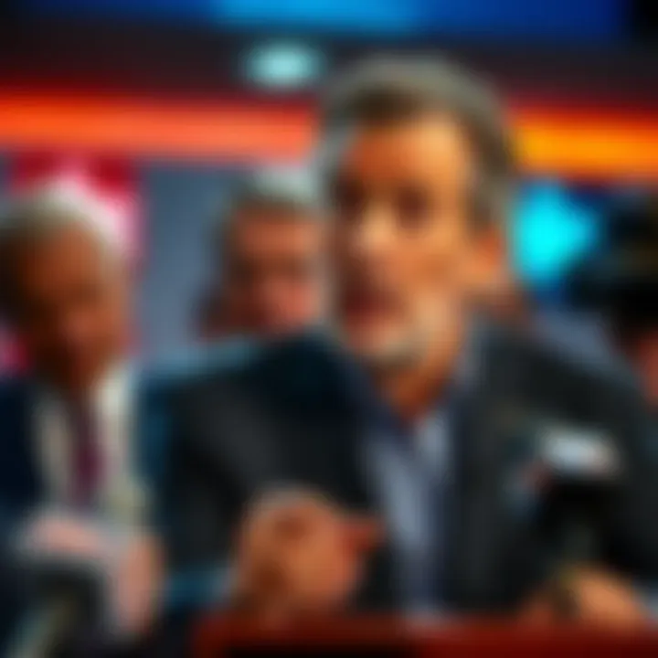 George Zinn speaking at a news conference about his 9/11 witness accounts and recent allegations