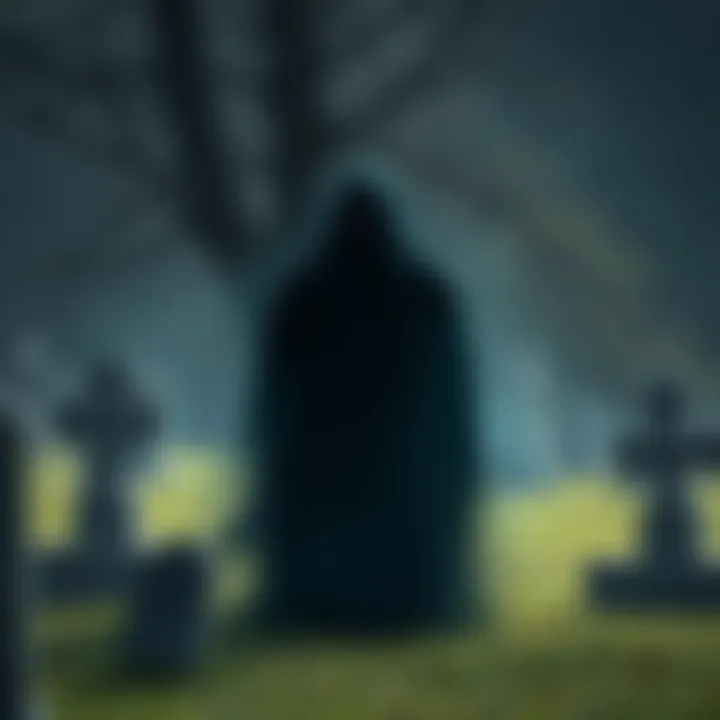 A ghostly figure appears in a photo taken at Gettysburg cemetery, raising questions about spirits versus sunlight effects.