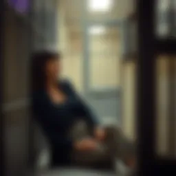Ghislaine Maxwell sitting in a relaxed setting within a prison facility, showcasing her privileges
