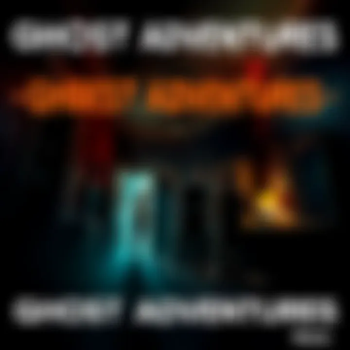 A team of paranormal investigators exploring a dark, haunted room guided only by the owners' beliefs