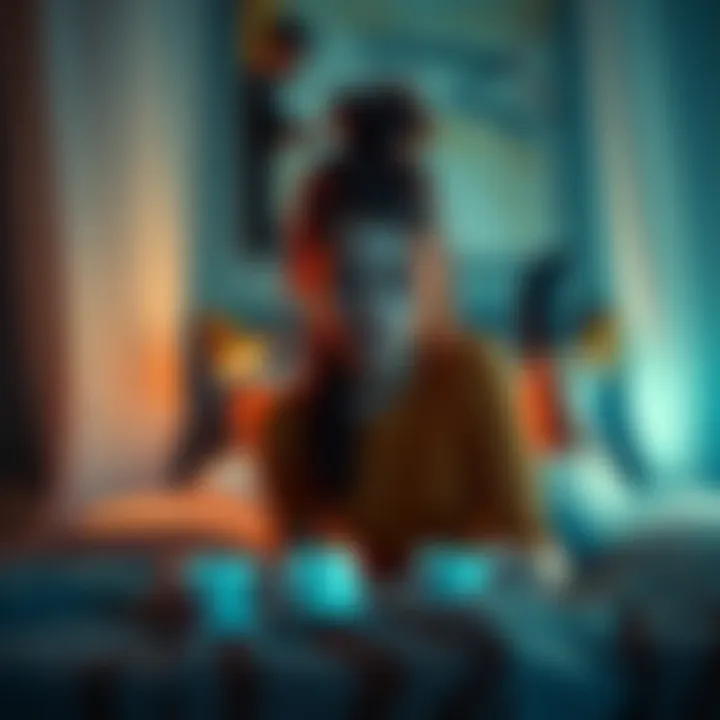 Girl on FaceTime Call A girl suddenly appears on a bed during a FaceTime call as her boyfriend showers, causing a surprising scene.