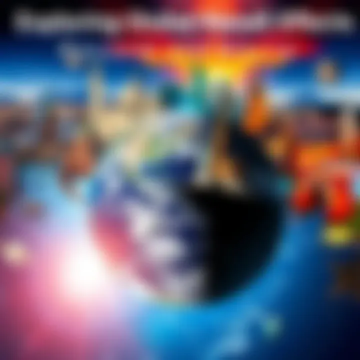 A collage of iconic global landmarks representing different Mandela Effects around the world