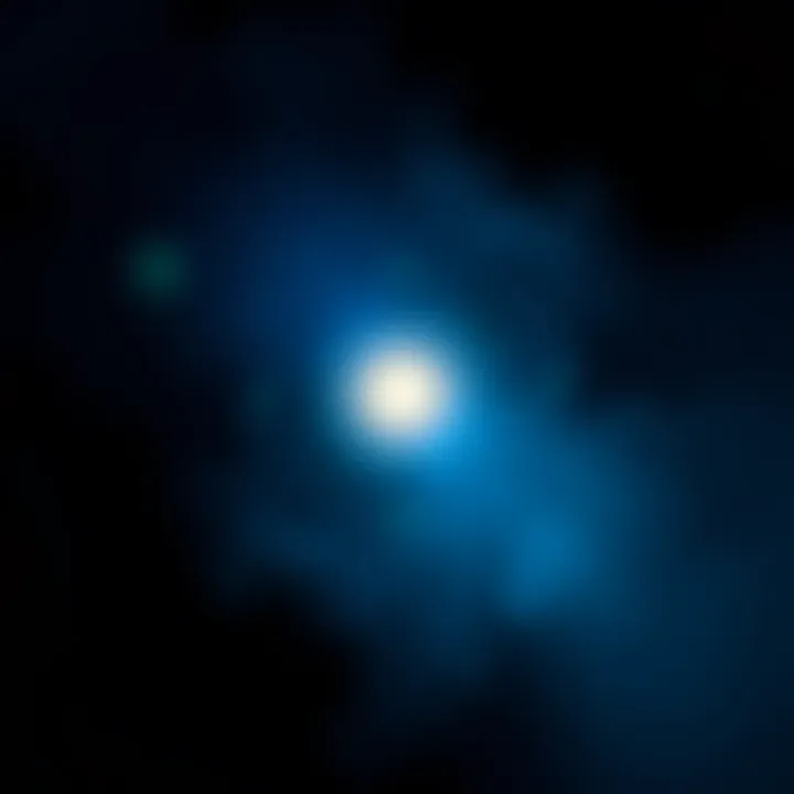 A soft glowing light shining in the dark, representing the essence of mystical states and experiences.