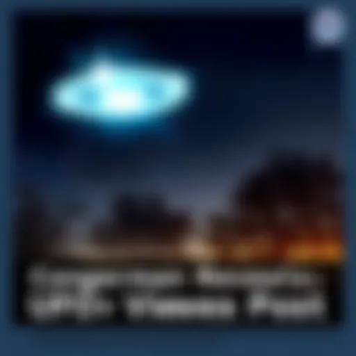 A bright, glowing orb hovering against a night sky, showcasing unusual movement and speed, as witnesses observe in disbelief.