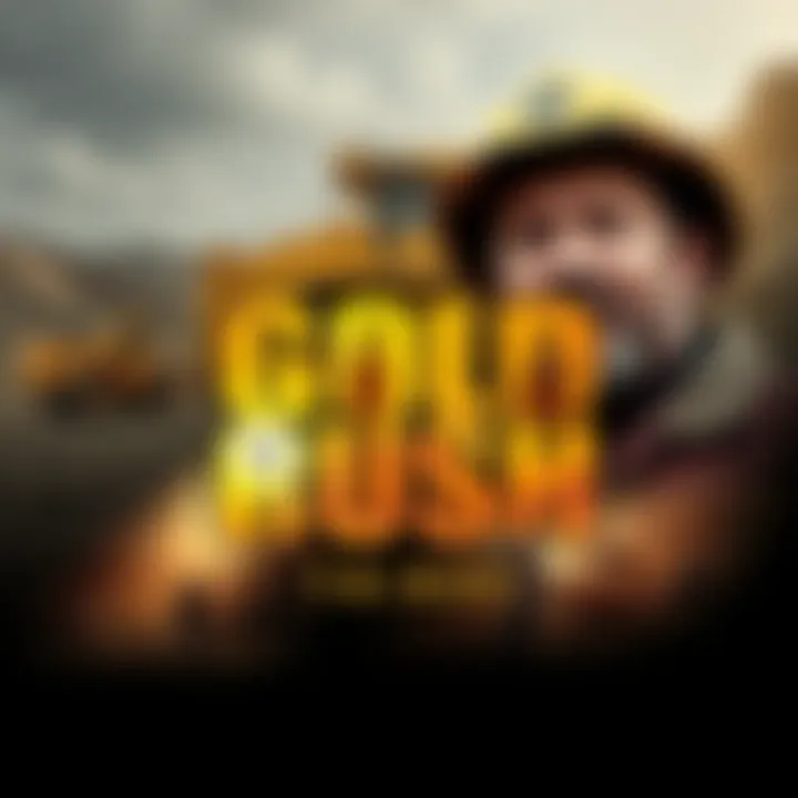 Gold Rush Tribute A collage of inspirational moments from the TV show Gold Rush featuring Parker and Rick with mining scenes in the background.