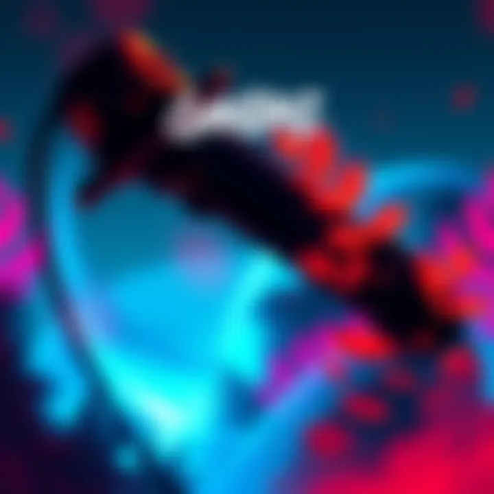 A visual representation of Gorillaz's new song 'The Shadowy Light', featuring abstract imagery symbolizing life and music's journey.