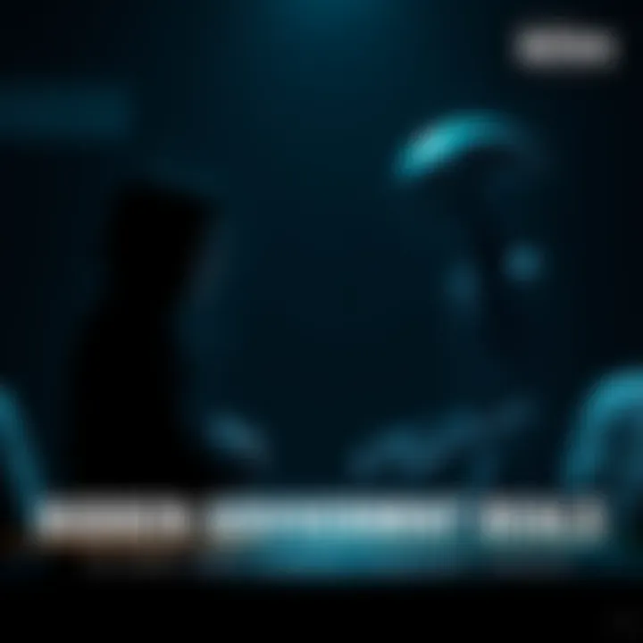 A shadowy figure representing the government meets with a mysterious alien under dim lighting, discussing controversial experiments on humans.