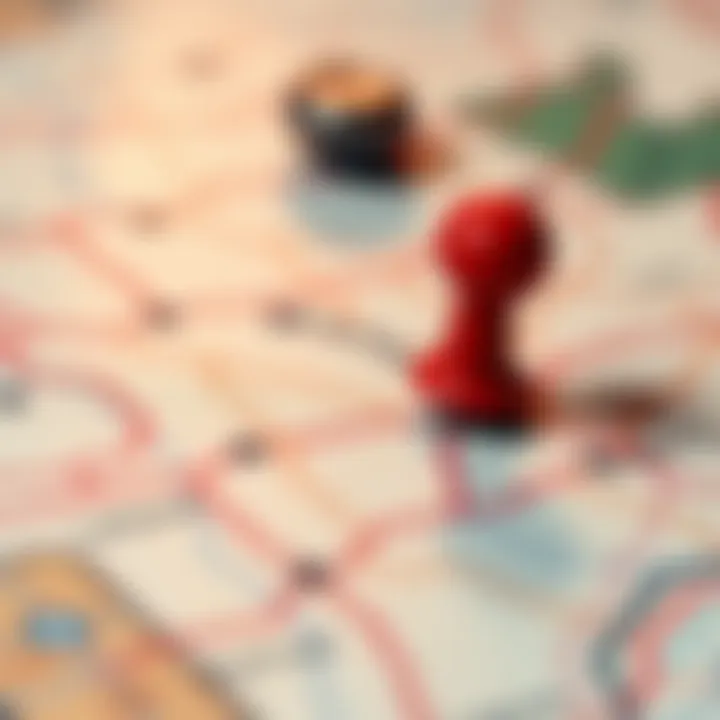 A close-up view of a map showing highlighted GPS coordinates with a pin marker in North Carolina.