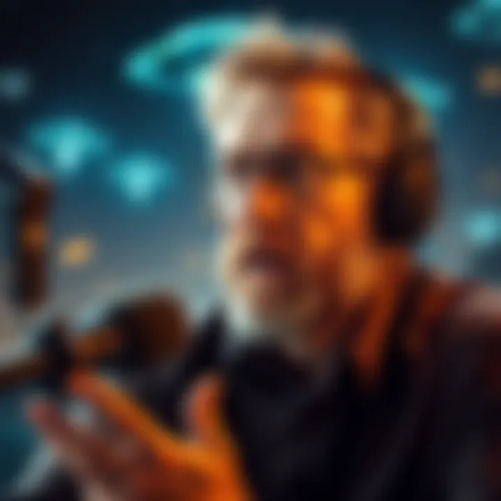 Podcast discussion about UFOs Steven Greer speaking on a podcast about UFOs and recent controversies