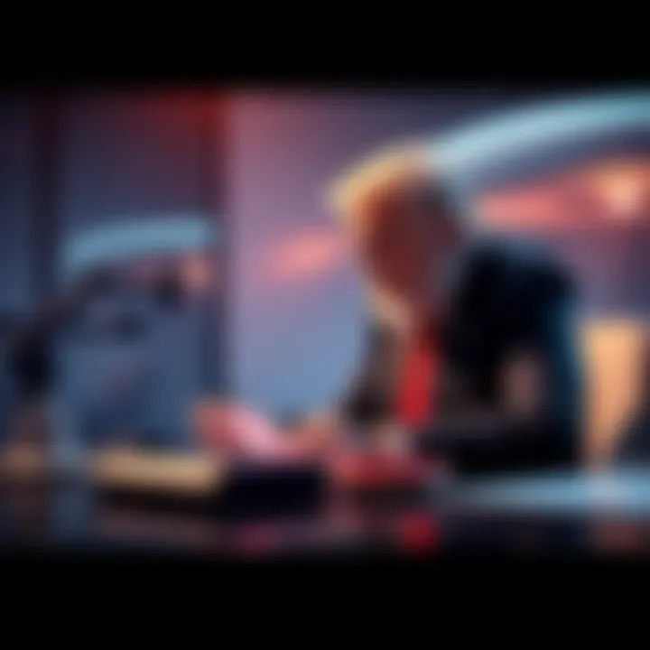 Dr. Greer Drafting Speech for Trump Dr. Steven Greer writing a speech for President Trump about extraterrestrial visitations