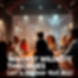People gathered around a table sharing their wildest theories and ideas in an animated conversation