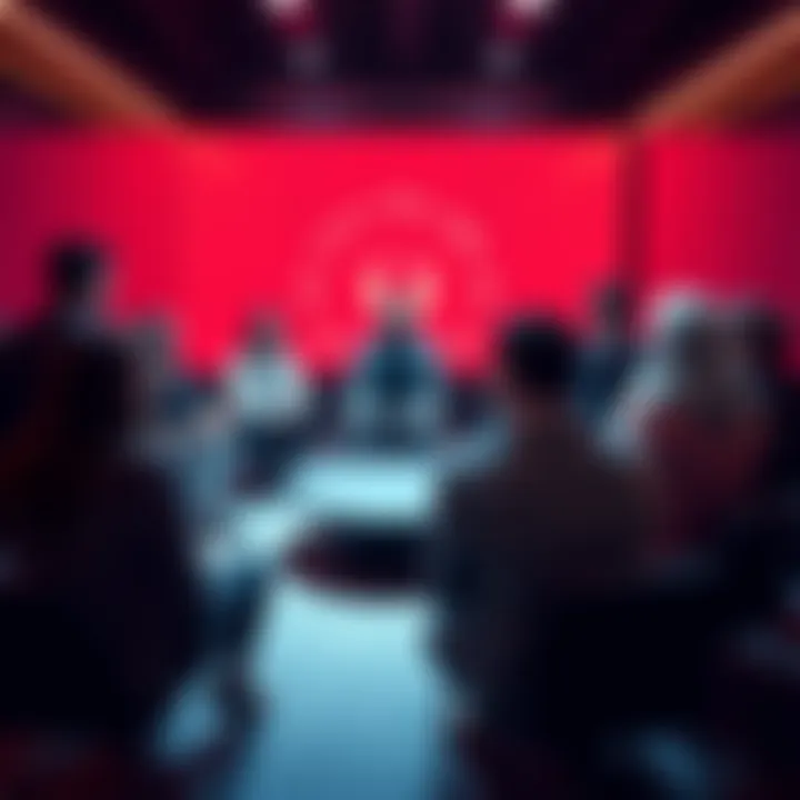 People sitting in a circle discussing the concept of dominance, sharing ideas and perspectives.