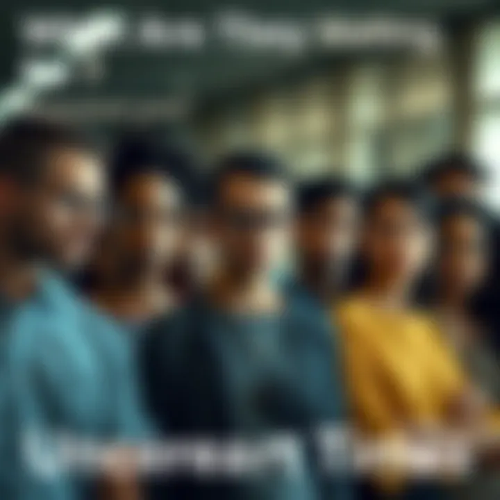 A group of diverse individuals stands together with puzzled expressions, symbolizing hesitation and indecision in today's society.