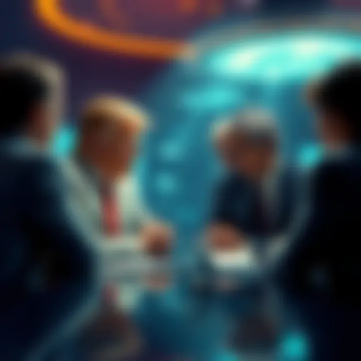 David Grusch Advises Trump Team on UFOs David Grusch speaking to Trump's team about UFO information, highlighting its strategic importance.
