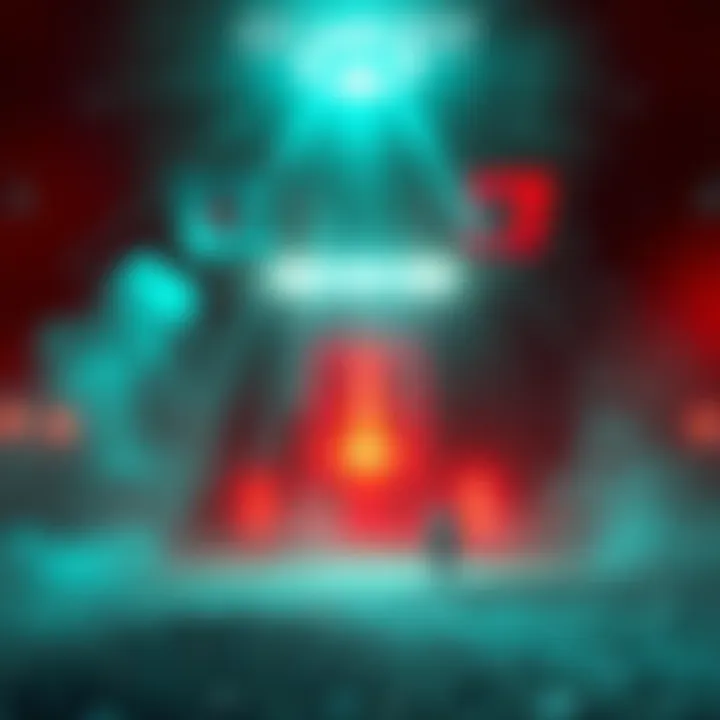 A secret U.S. portal surrounded by security, hinting at interdimensional beings and UFO activity.