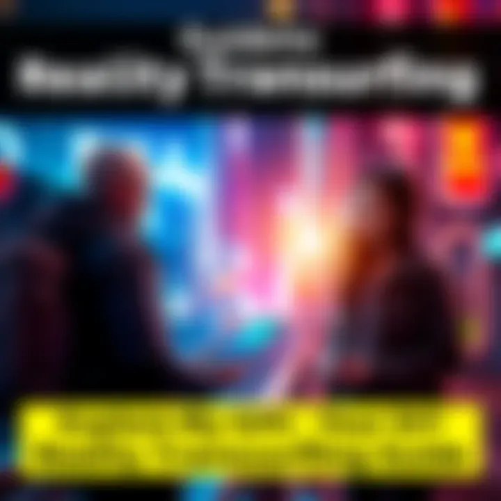 Guide to Reality Transurfing Person interacting with a digital mentor about Reality Transurfing concepts