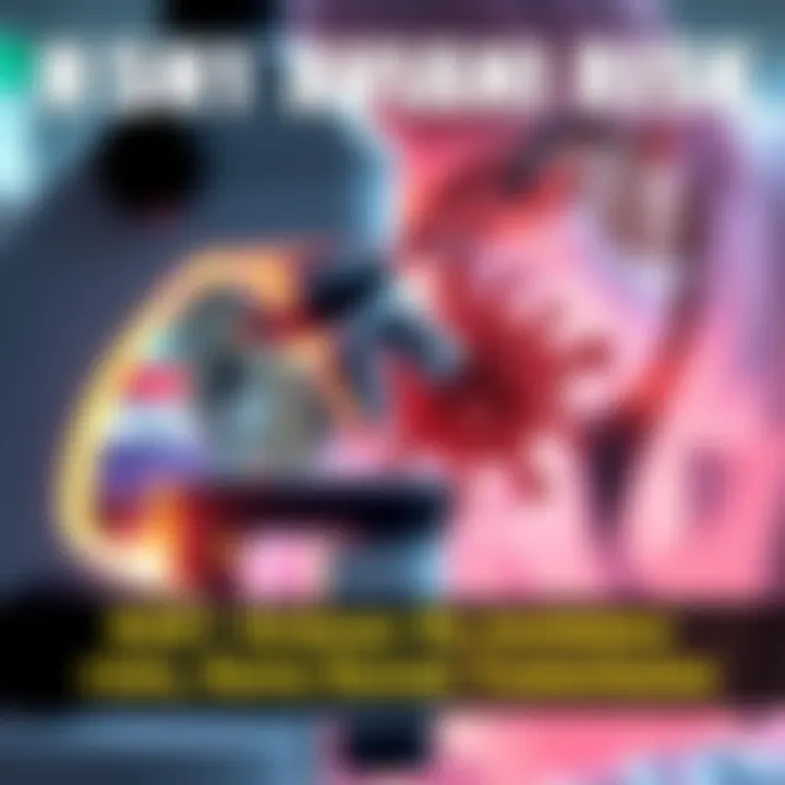 A scientist examines a virus sample under a microscope, with a focus on H5N1 avian flu mutations.