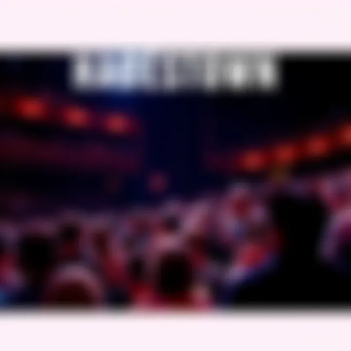 A crowd in a theater watching Hadestown, captivated by the musical's lively scenes and powerful performances