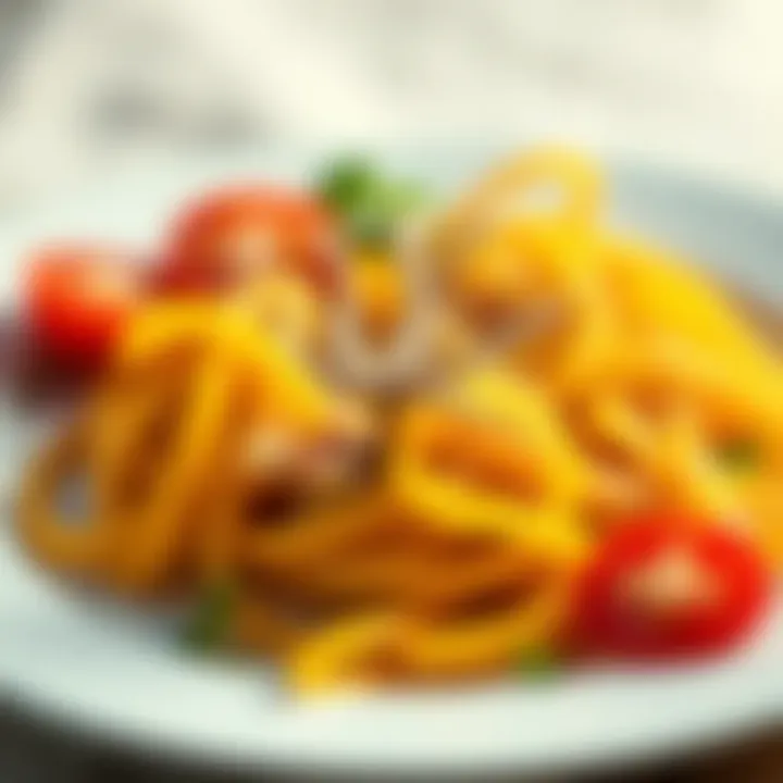 A plate of food with a visible strand of hair on top