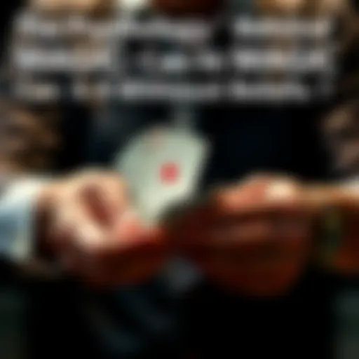 A person holding a deck of playing cards with one card lifted slightly, showcasing a magic trick in action