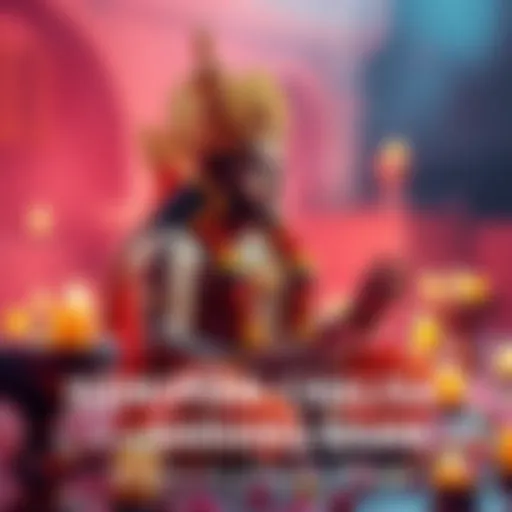 A devotee chanting the Hanuman Chalisa and Bajrang Baan in a serene environment with flowers and candles around