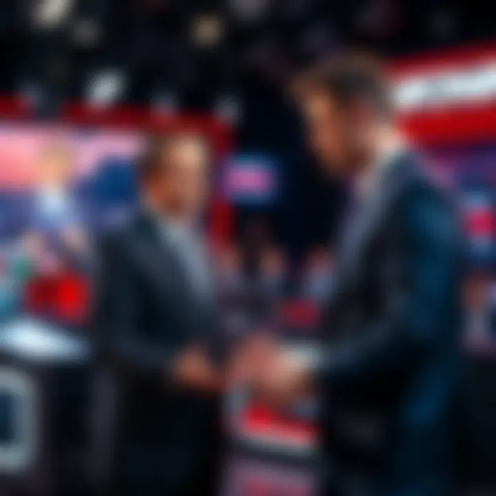 Harrison H. Smith discussing threats against Charlie Kirk on Infowars set