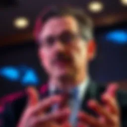 Daniel Sheehan, a Harvard lawyer, speaks about upcoming UFO government disclosure with a serious expression