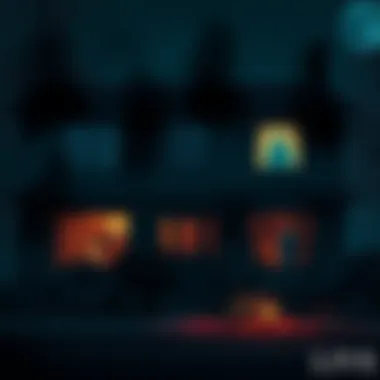 Haunted Arizona Home An old Arizona home with a spooky atmosphere, showing dark shadows and ghostly figures in the windows.