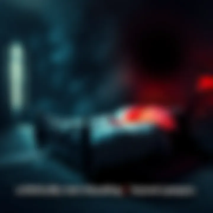 A spooky scene shows a bed shaking violently with dark shadows in the background, hinting at supernatural activity.