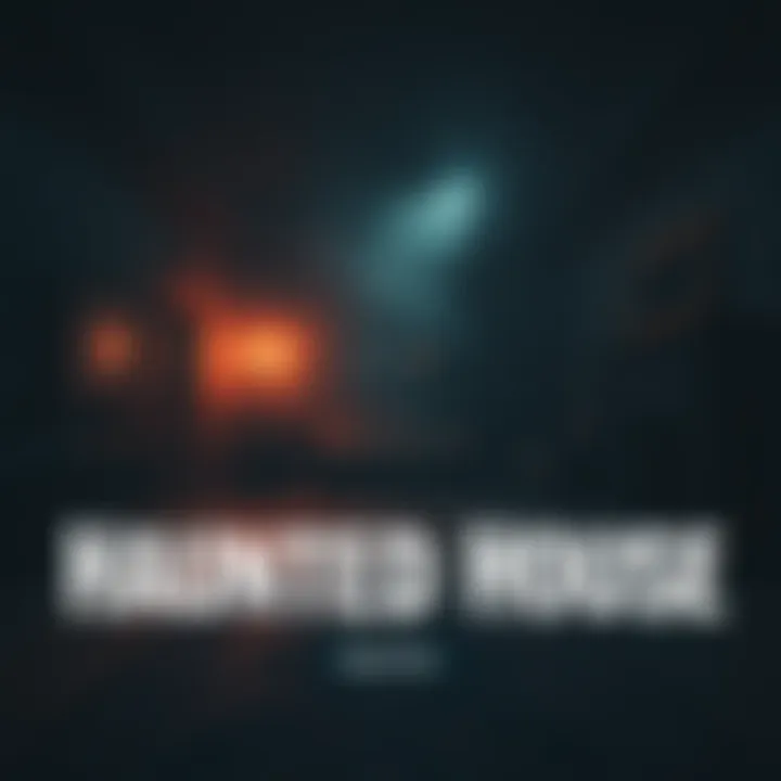 An eerie room with spooky shadows, a floating object, and unsettling ambiance