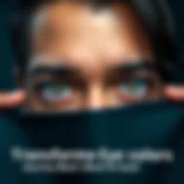 Person with Hazel Eyes Close-up of a person showing their eyes transformed from black to hazel