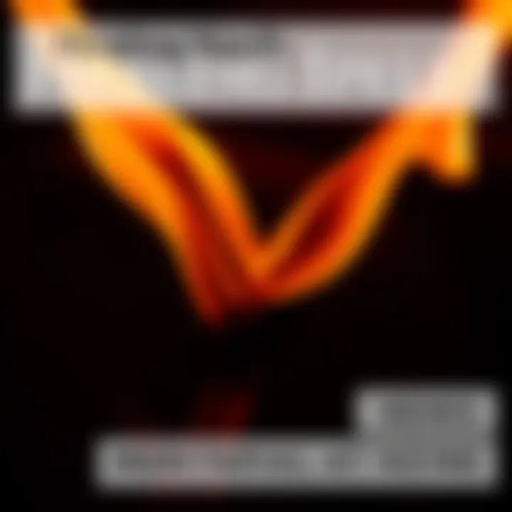 A close-up of two flames, one larger than the other, coming together with flickering edges, symbolizing relationship healing and challenges ahead.