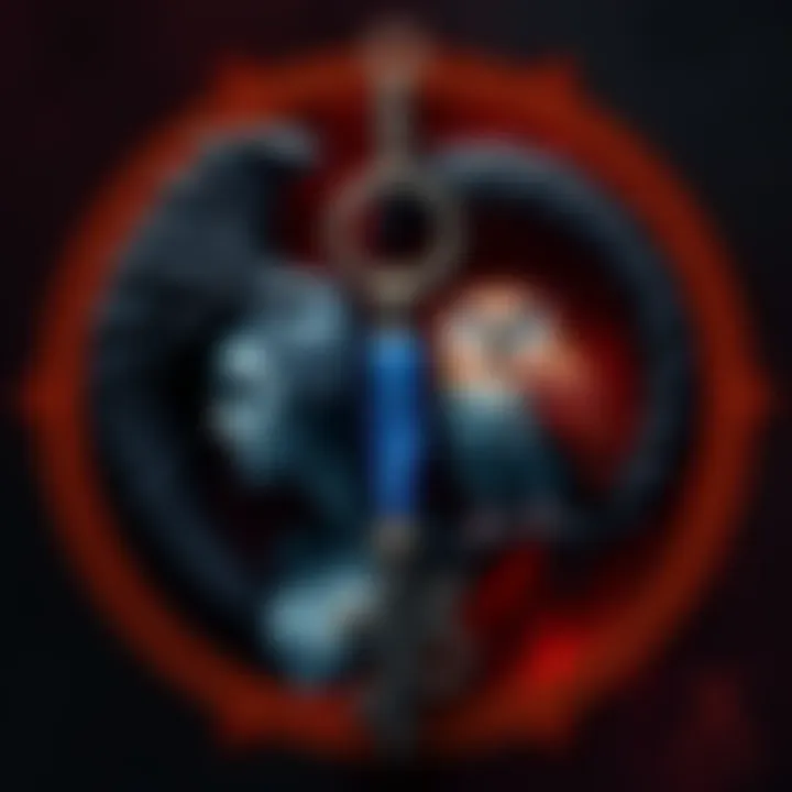 A representation of Hecate's key and Lilith's owl, symbolizing the combination of their feminine energies.