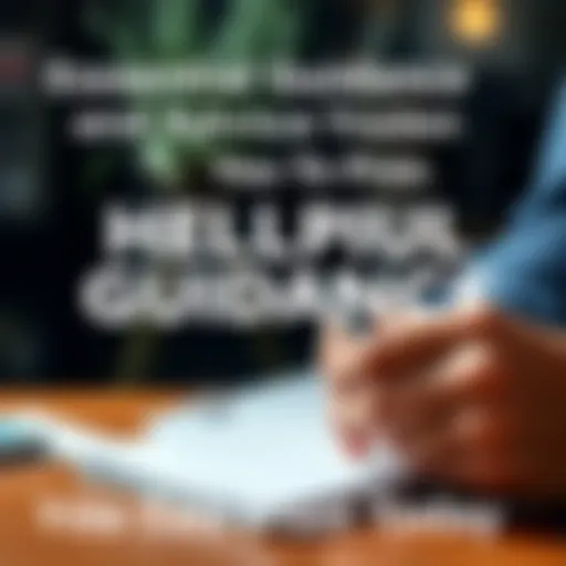 A person holding a notebook and pen, writing down practical advice.