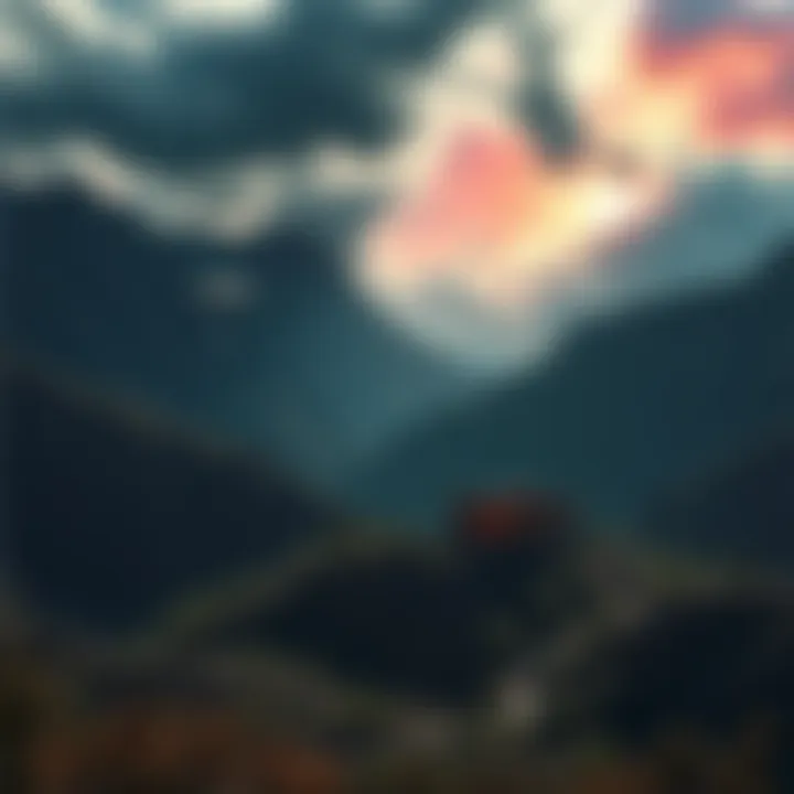 A glimpse of a concealed military base in the mountains of Mexico City, with UFOs partially visible outside.