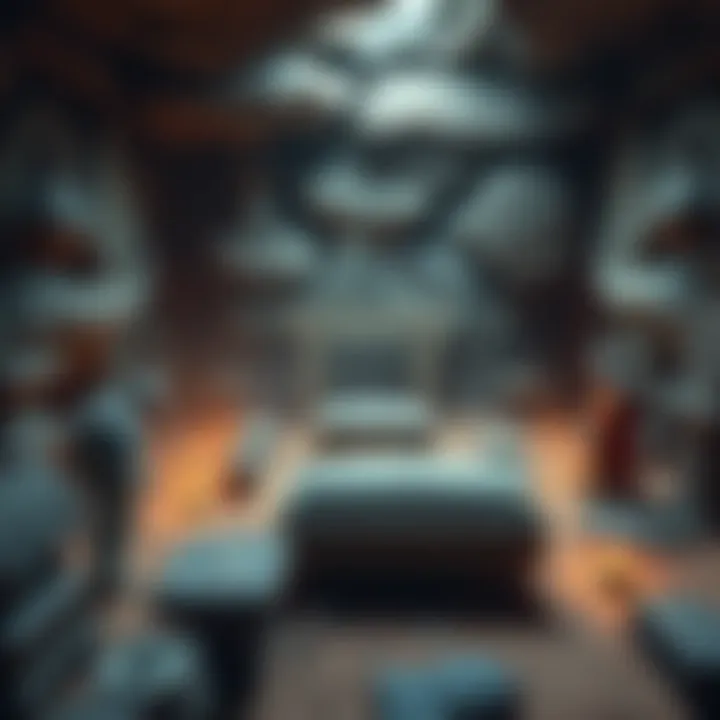 Archaeologists examining a concealed tomb believed to belong to Qin Shi Huang's grandmother, surrounded by ancient artifacts and a stone sarcophagus.