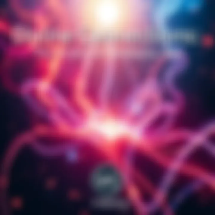 An artistic representation of the interplay between breath and sound in spiritual practice, symbolizing the teachings of Himitsu Nenbutsu Shō