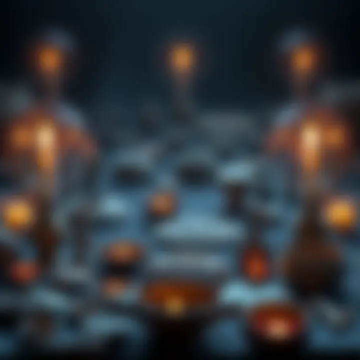 A collection of ancient votive offerings found in Northwest Hispano-Celtic region, showcasing various artifacts and their cultural significance.