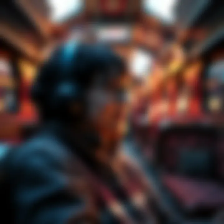 Person experiencing a mini-shift on the Hogwarts Express, immersed in emotions while surrounded by the magical train interior