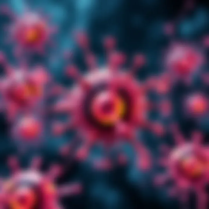 Holons in Biology Illustration showing holons represented as cells and protons interconnected, highlighting their role in life.