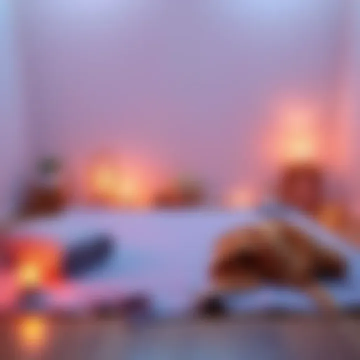 Homemade Meditation Cushion A cozy and comfortable meditation cushion made from towels arranged on the floor, inviting a peaceful meditation space.