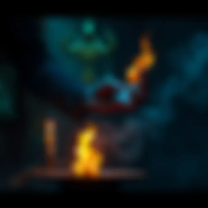 A dark figure performing a ritual to bind a Jinn, symbolizing the practice of Huddam and its consequences.