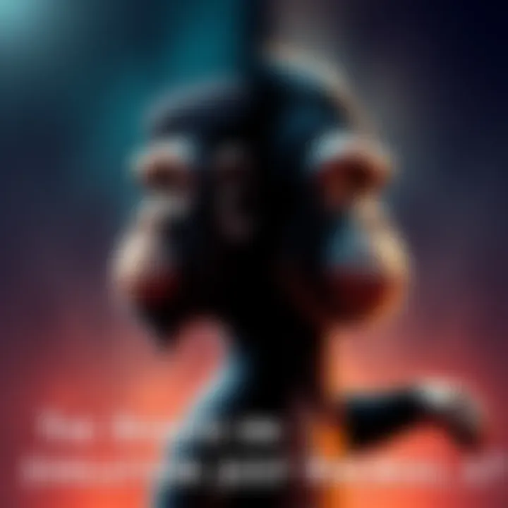 A side-by-side illustration of a human and an ape, highlighting their similarities and differences in posture and features.